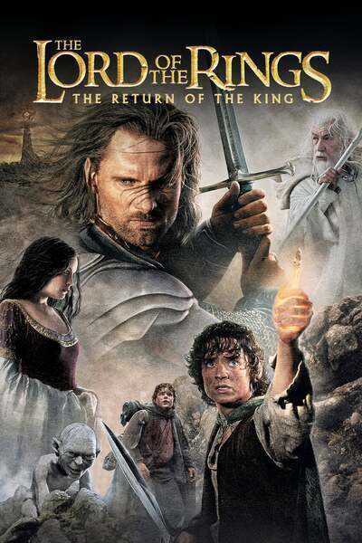 The Lord of the Rings: The Return of the King Hindi Dubbed Movie Poster (2003)