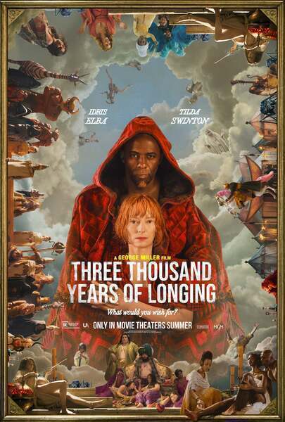 Three Thousand Years of Longing Hindi Dubbed Movie Poster (2022)