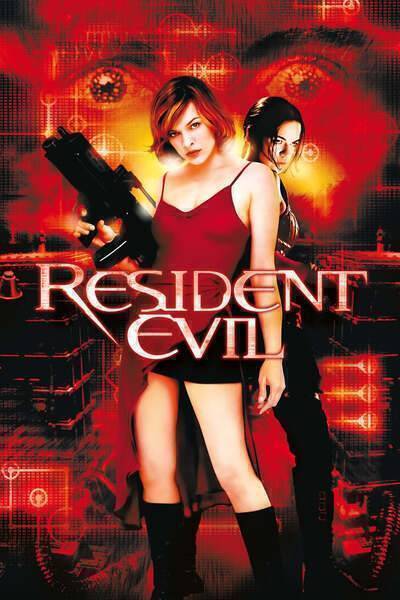 Resident Evil Hindi Dubbed Movie Poster (2002)