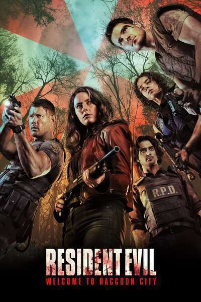 Resident Evil: Welcome to Raccoon City Hindi Dubbed Movie Poster (2021)