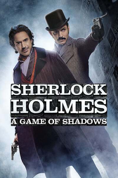 Sherlock Holmes: A Game of Shadows Hindi Dubbed Movie Poster (2011)