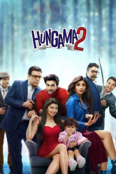 Hungama 2 Hindi Dubbed Movie Poster (2021)