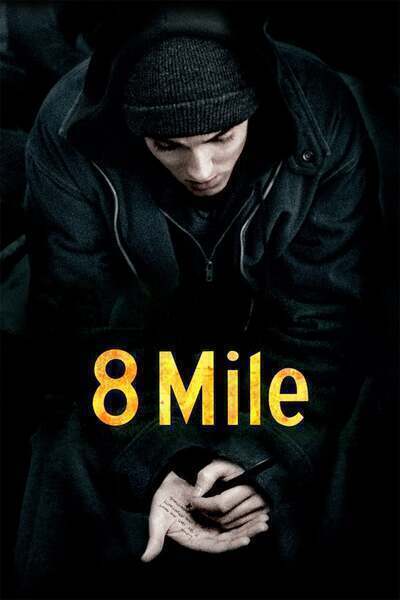 8 Mile Hindi Dubbed Movie Poster (2002)