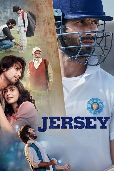 Jersey Hindi Dubbed Movie Poster (2022)