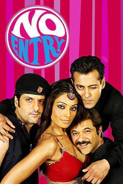 No Entry Hindi Dubbed Movie Poster (2005)