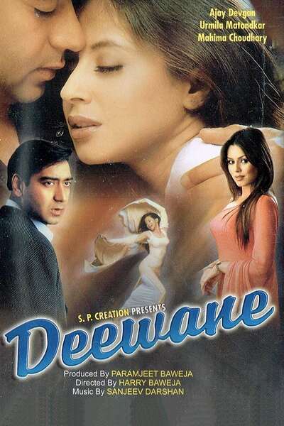 Deewane Hindi Dubbed Movie Poster (2000)