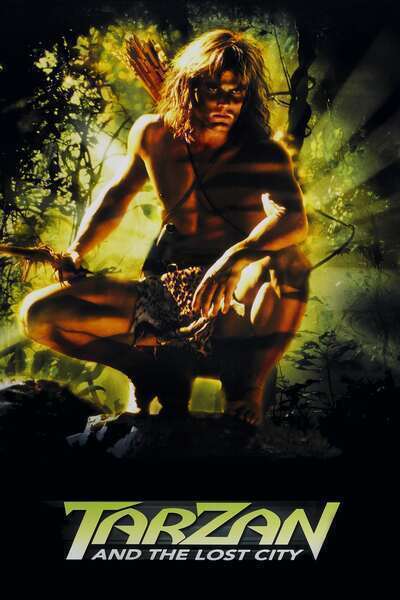 Tarzan and the Lost City Hindi Dubbed Movie Poster (1998)