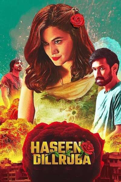 Haseen Dillruba Hindi Dubbed Movie Poster (2021)
