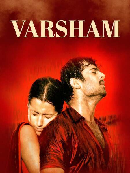 Varsham Hindi Dubbed Movie Poster (2004)