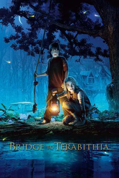 Bridge to Terabithia Hindi Dubbed Movie Poster (2007)