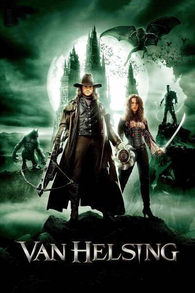 Van Helsing Hindi Dubbed Movie Poster (2004)
