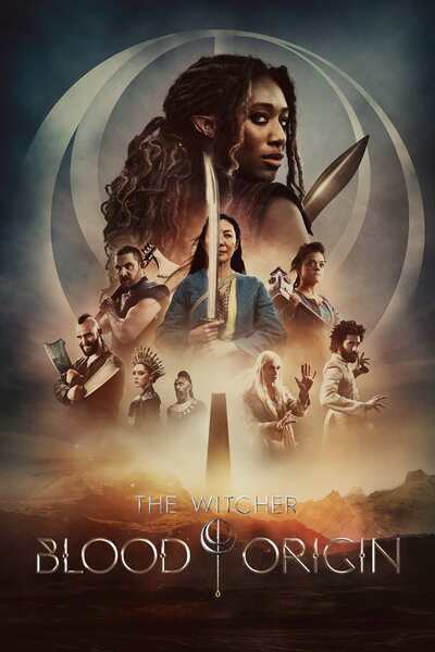 The Witcher: Blood Origin Hindi Dubbed Movie Poster (2022)