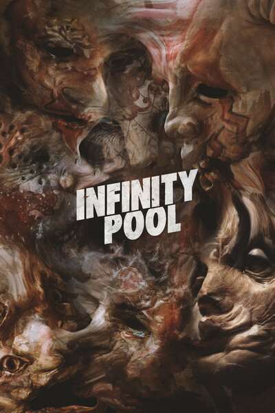 Infinity Pool Hindi Dubbed Movie Poster (2023)