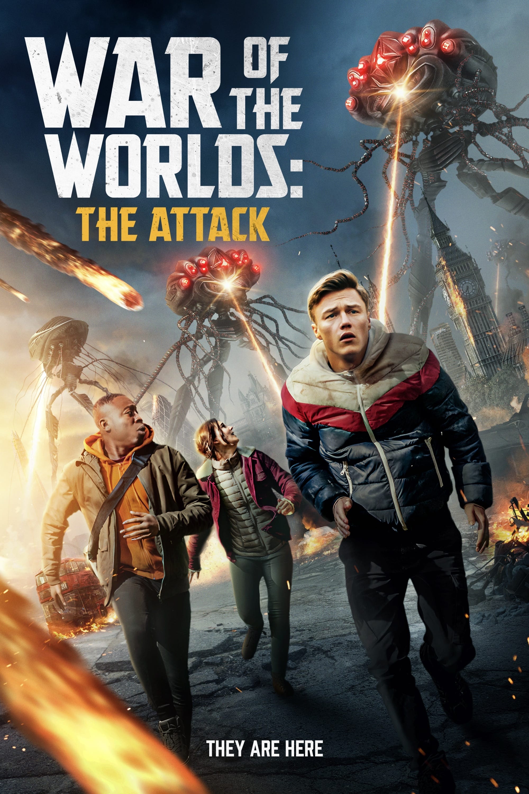 War of the Worlds: The Attack Hindi Dubbed Movie Poster (2023)
