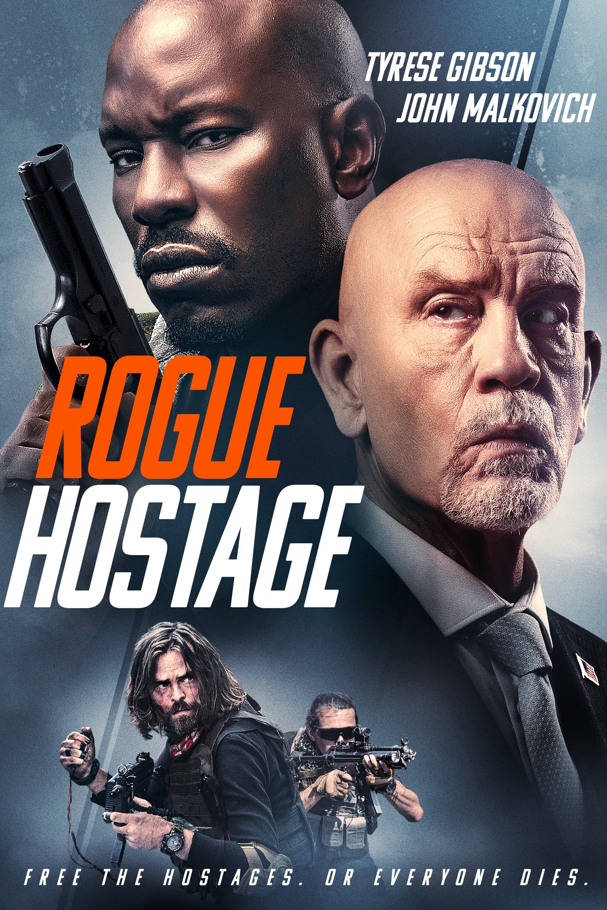 Rogue Hostage Hindi Dubbed Movie Poster (2021)