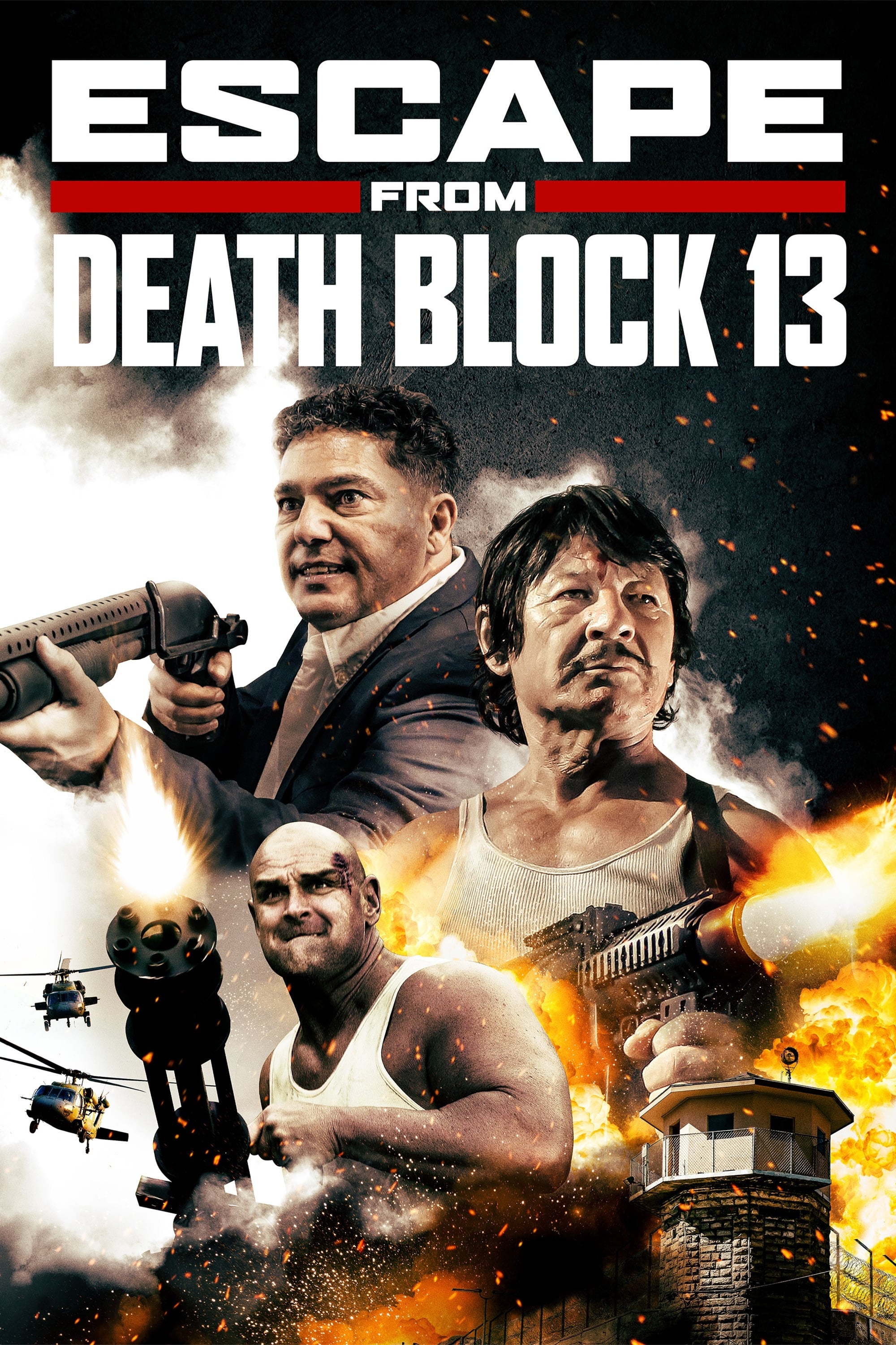 Escape from Death Block 13 Hindi Dubbed Movie Poster (2021)