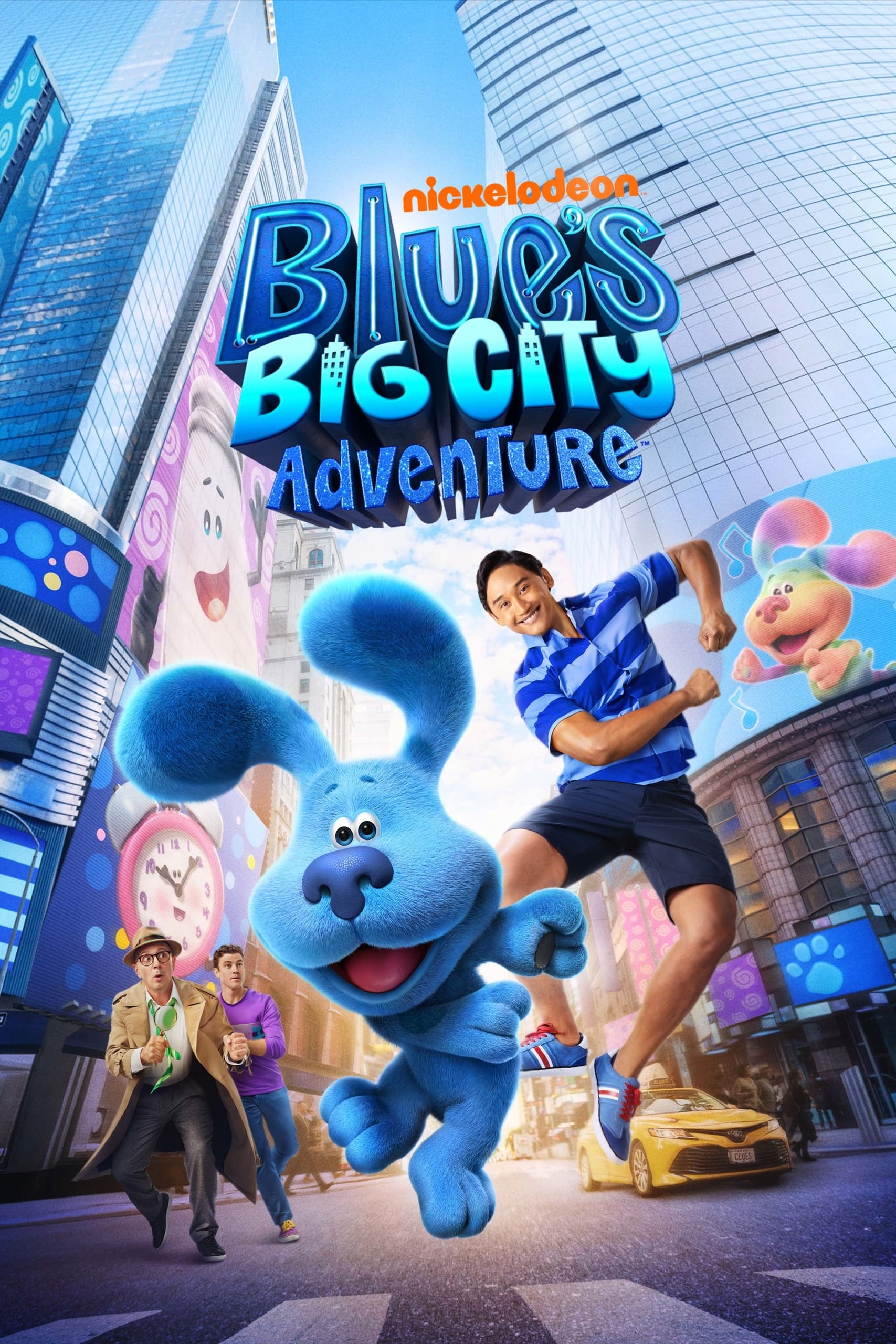 Blue's Big City Adventure Hindi Dubbed Movie Poster (2022)