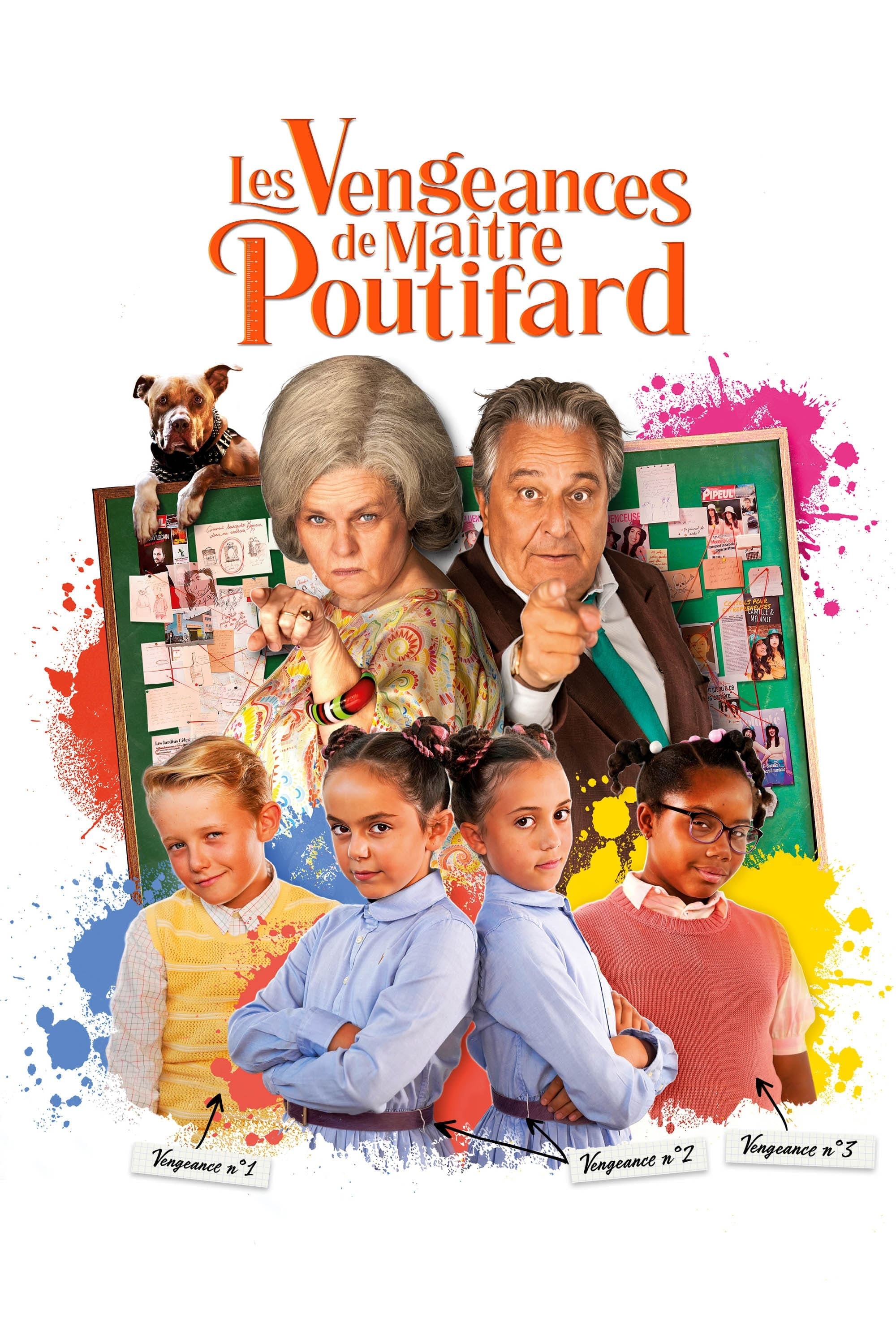 Les Vengeances de Maître Poutifard Hindi Dubbed Movie Poster (2023)