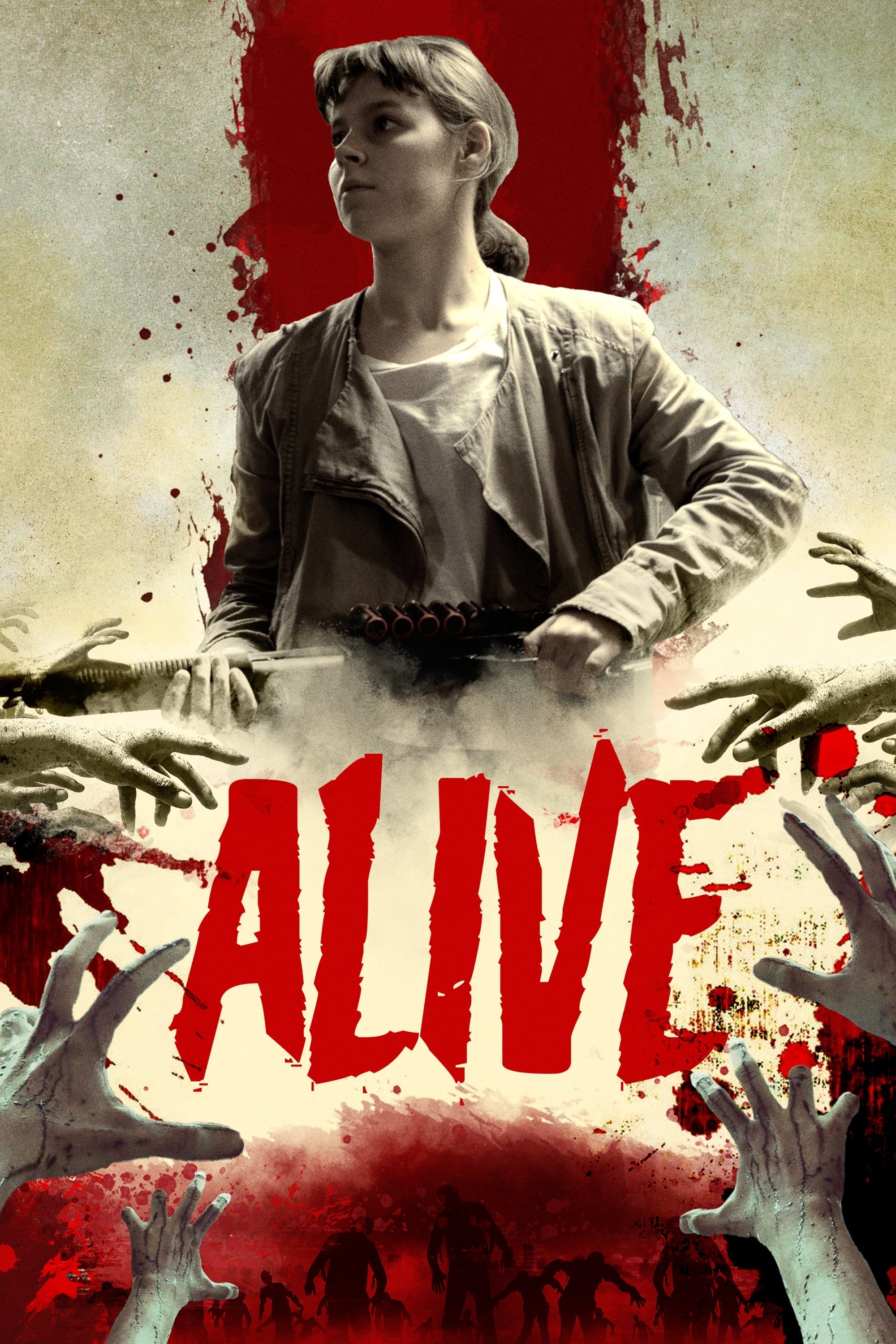 Alive Hindi Dubbed Movie Poster (2023)