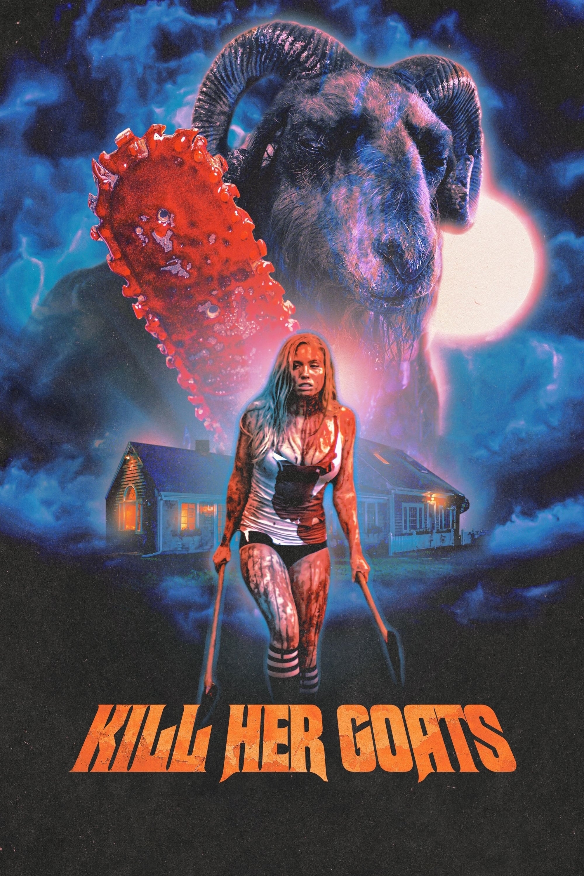 Kill Her Goats Hindi Dubbed Movie Poster (2023)