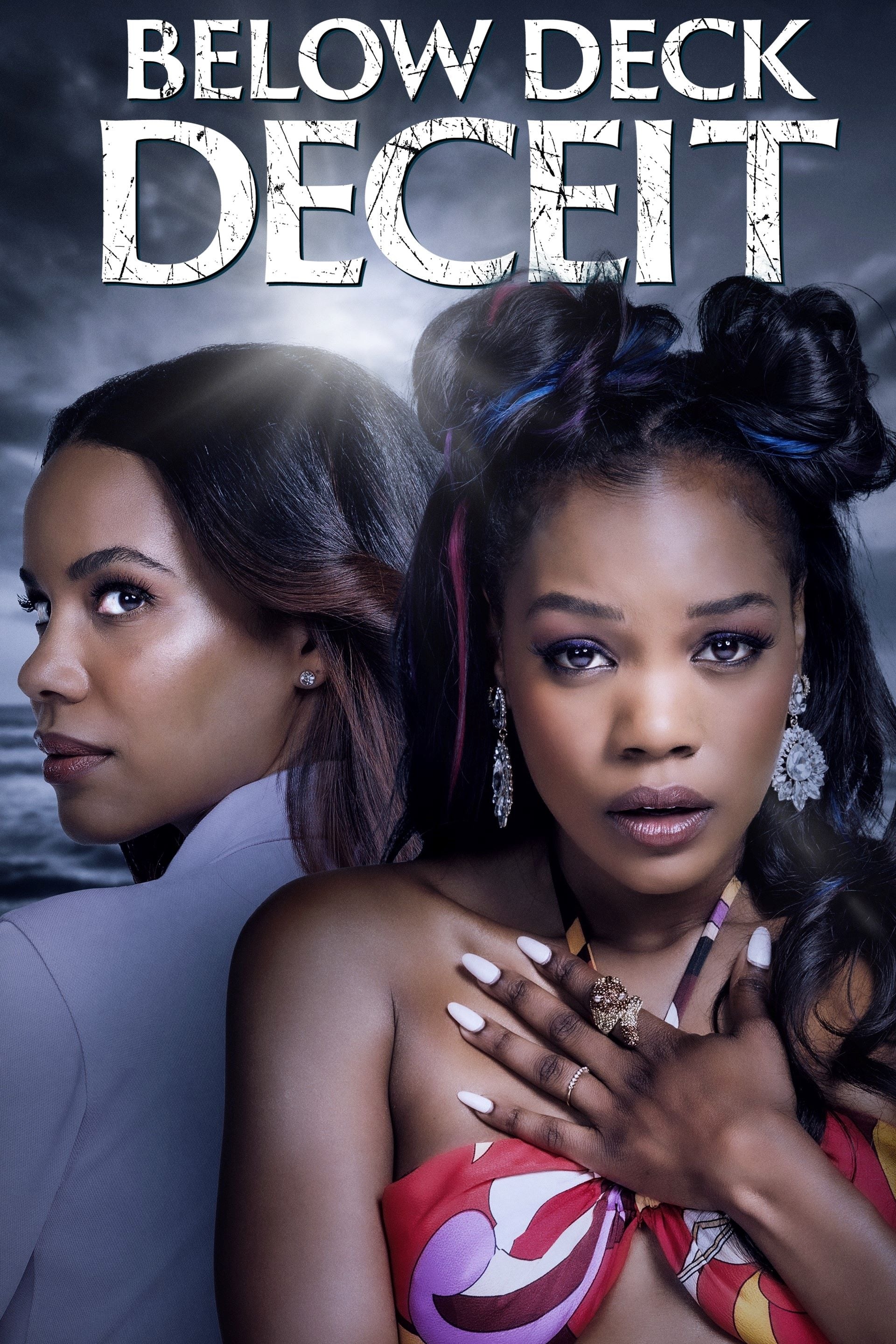 Below Deck Deceit Hindi Dubbed Movie Poster (2023)