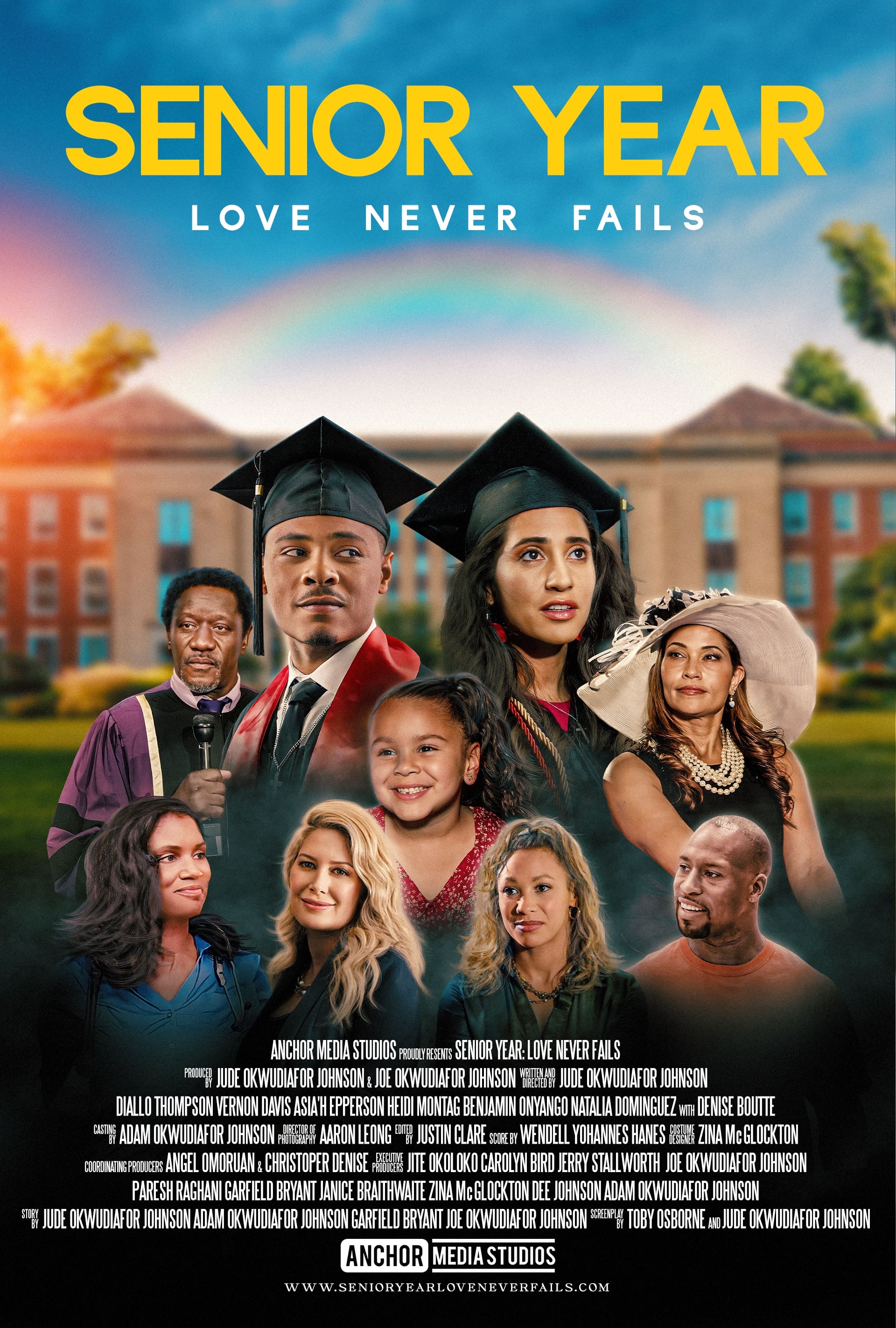 Senior Year: Love Never Fails Hindi Dubbed Movie Poster (2023)