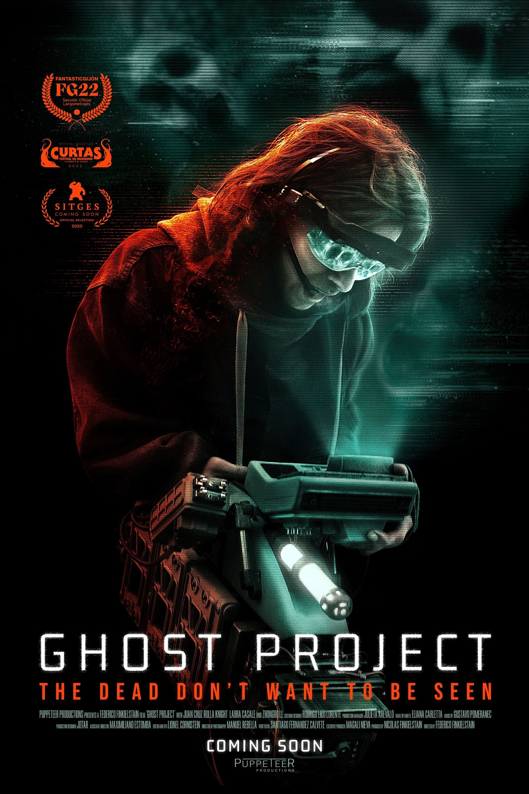 Ghost Project Hindi Dubbed Movie Poster (2023)