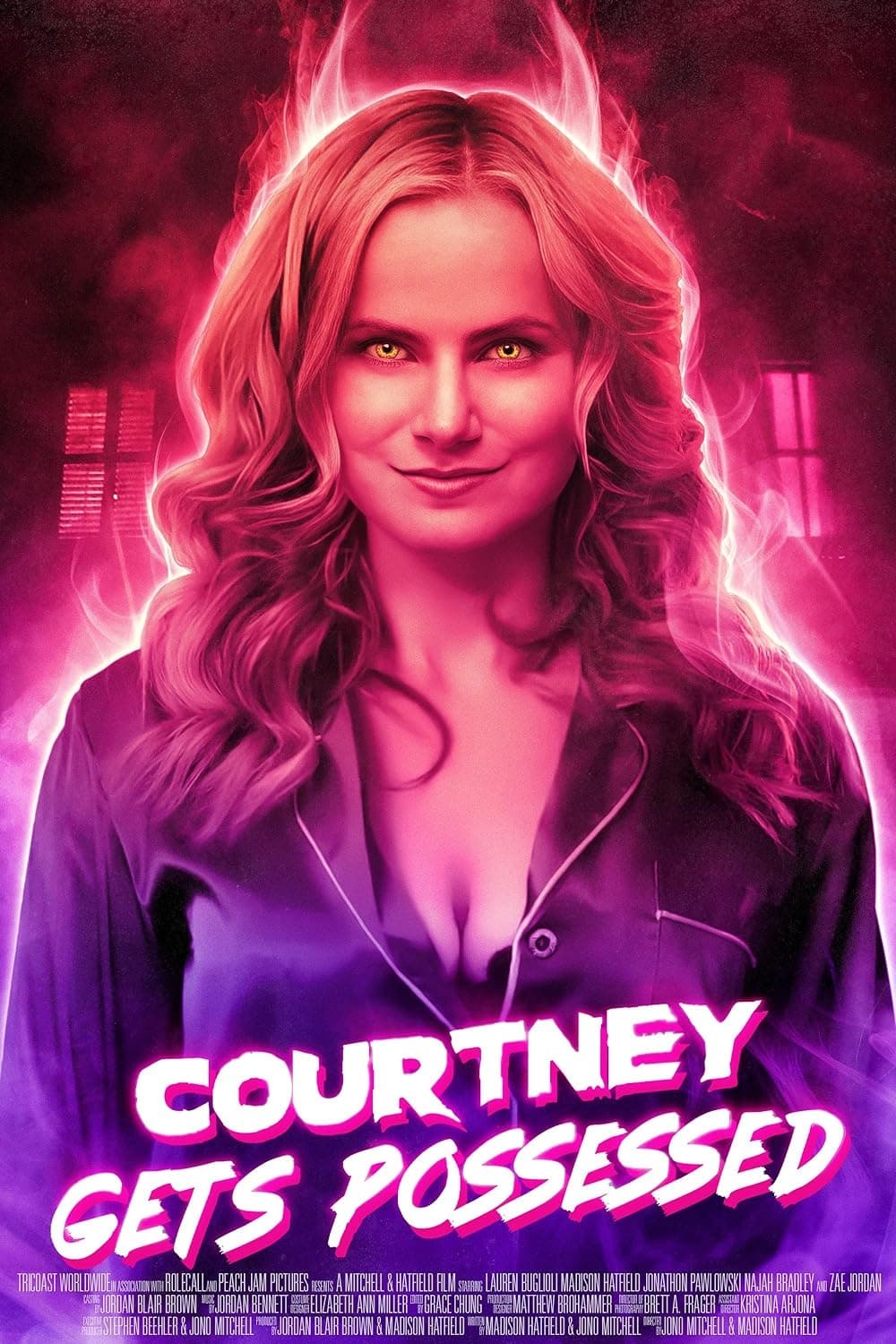 Courtney Gets Possessed Hindi Dubbed Movie Poster (2023)