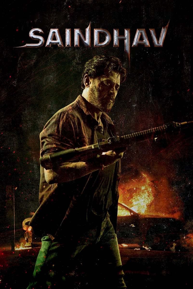 Saindhav Hindi Dubbed Movie Poster (2024)