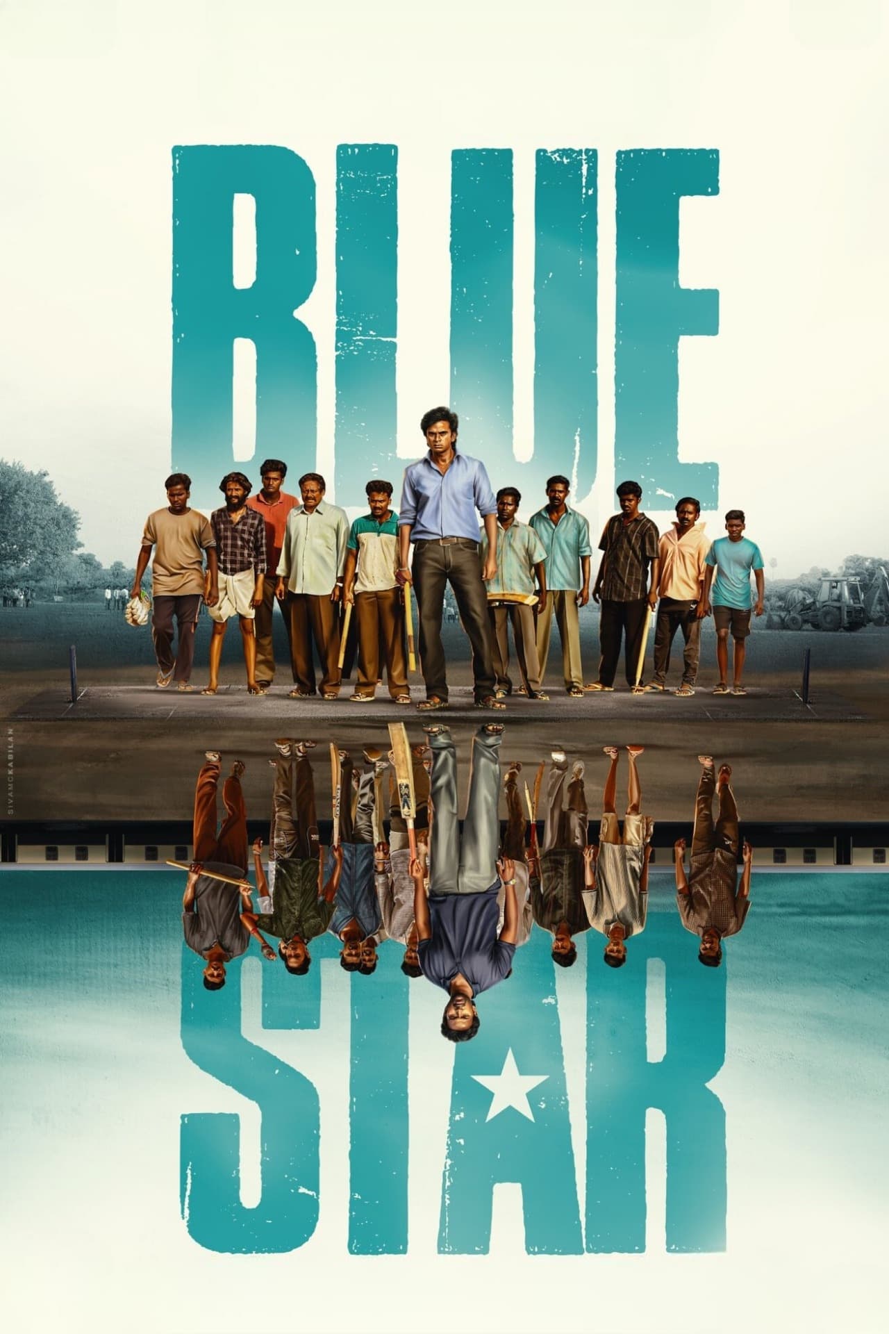 Blue Star Hindi Dubbed Movie Poster (2024)