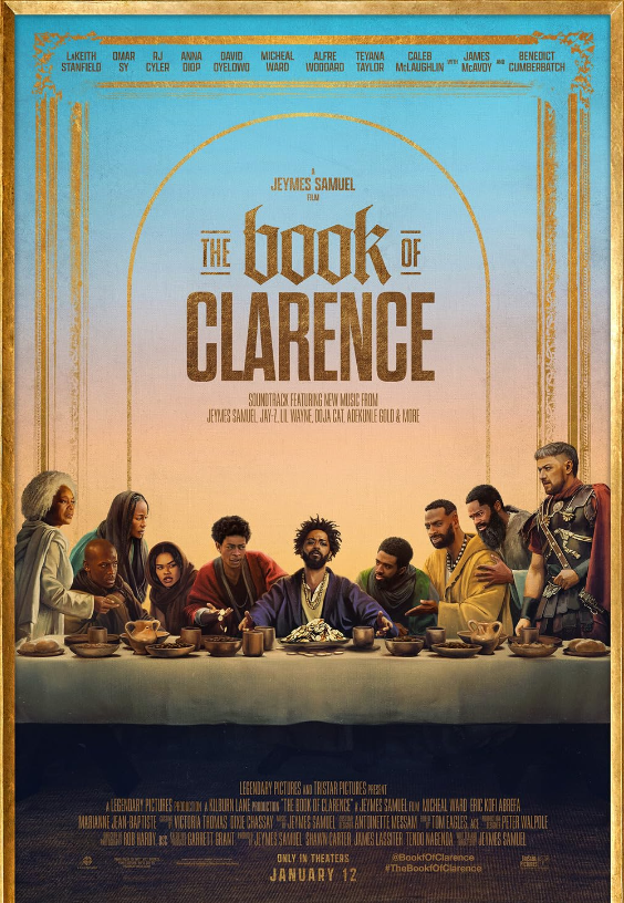 The Book of Clarence Hindi Dubbed Movie Poster (2023)