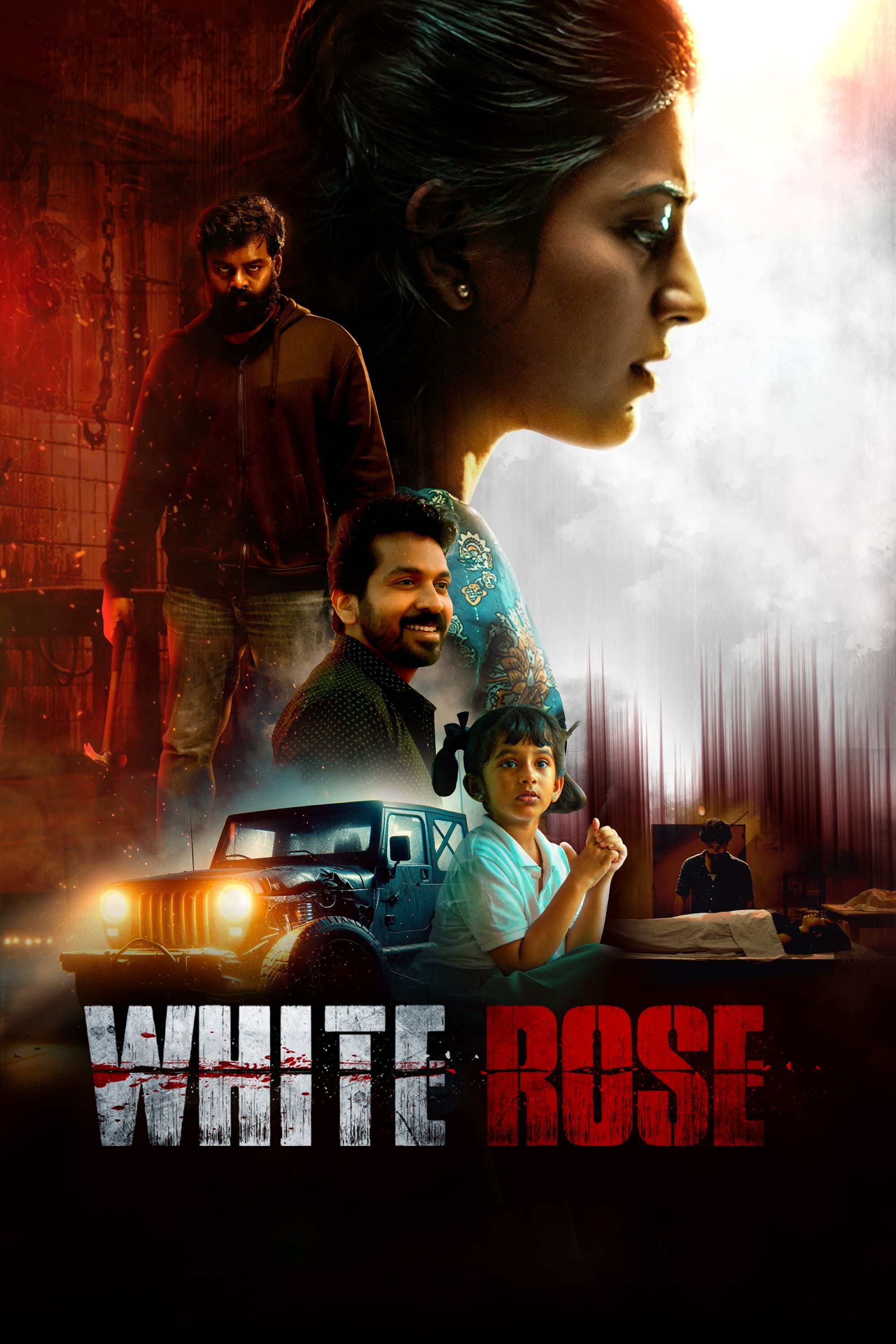 White Rose Hindi Dubbed Movie Poster (2024)