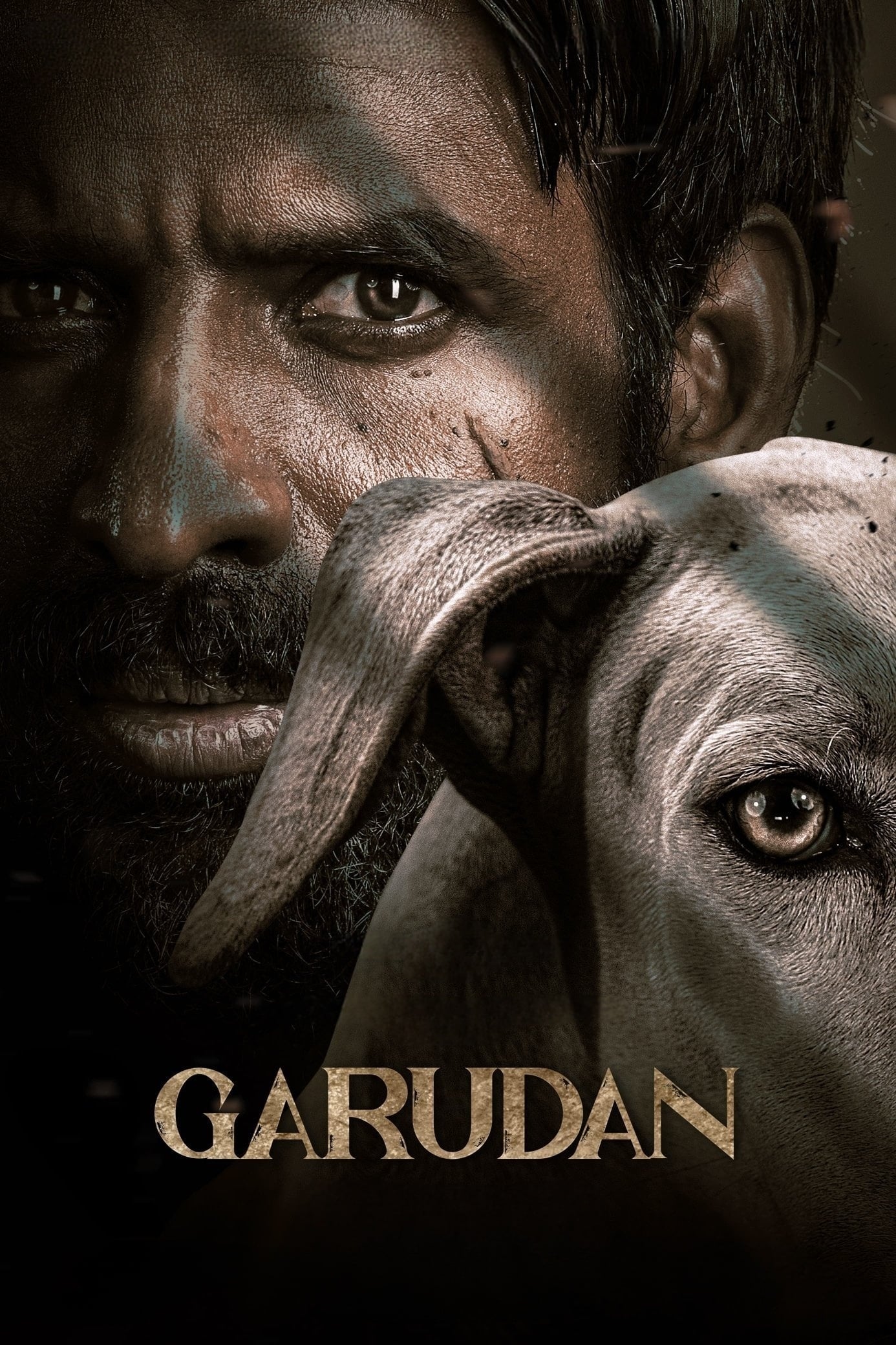 Garudan Hindi Dubbed Movie Poster (2024)