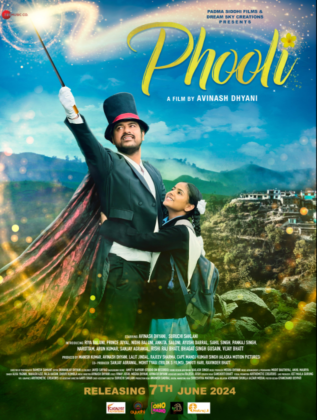 Phooli Hindi Dubbed Movie Poster (2024)