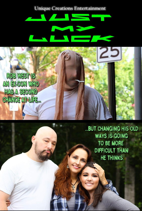 Just My Luck Hindi Dubbed Movie Poster (2023)