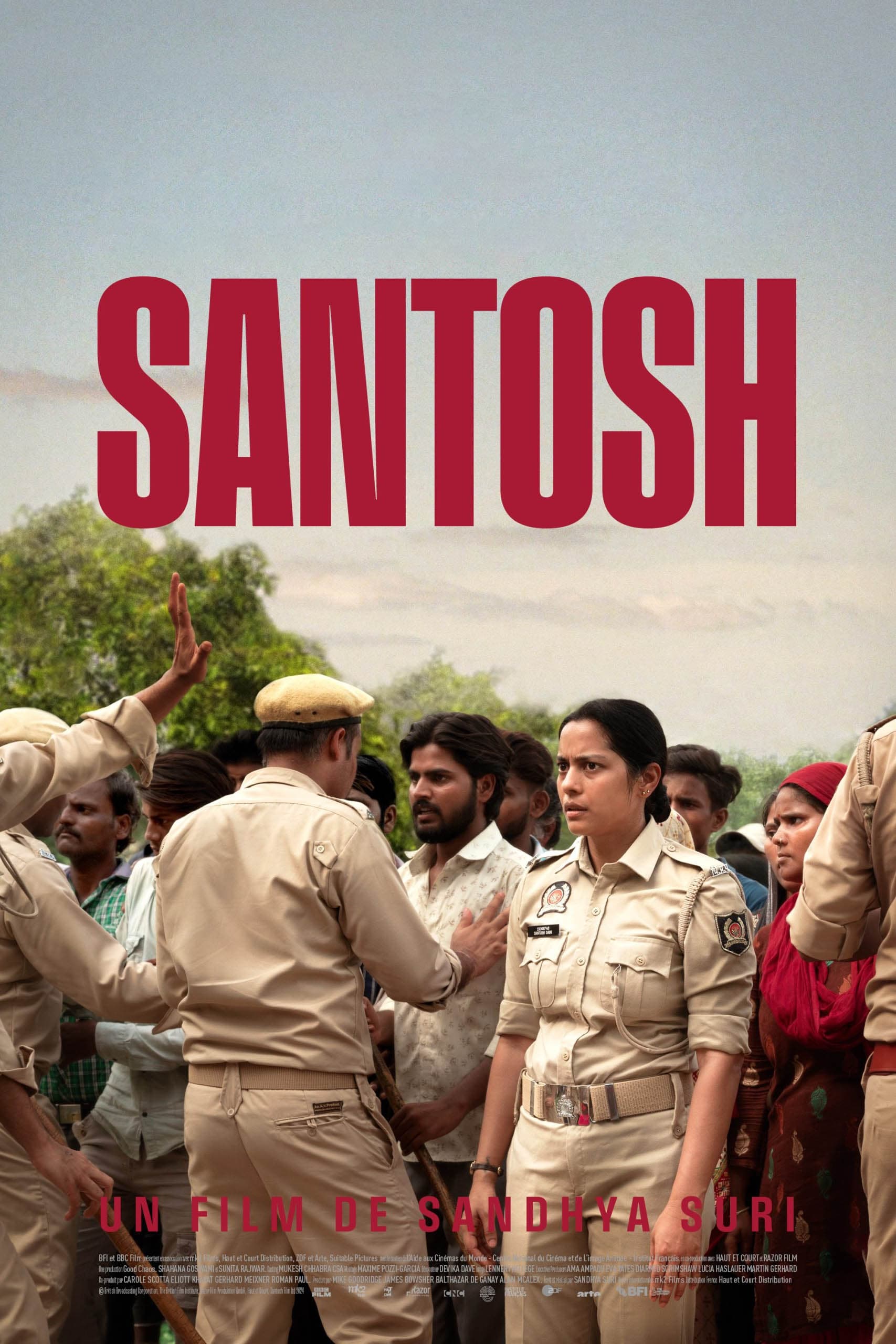 Santosh Hindi Dubbed Movie Poster (2024)