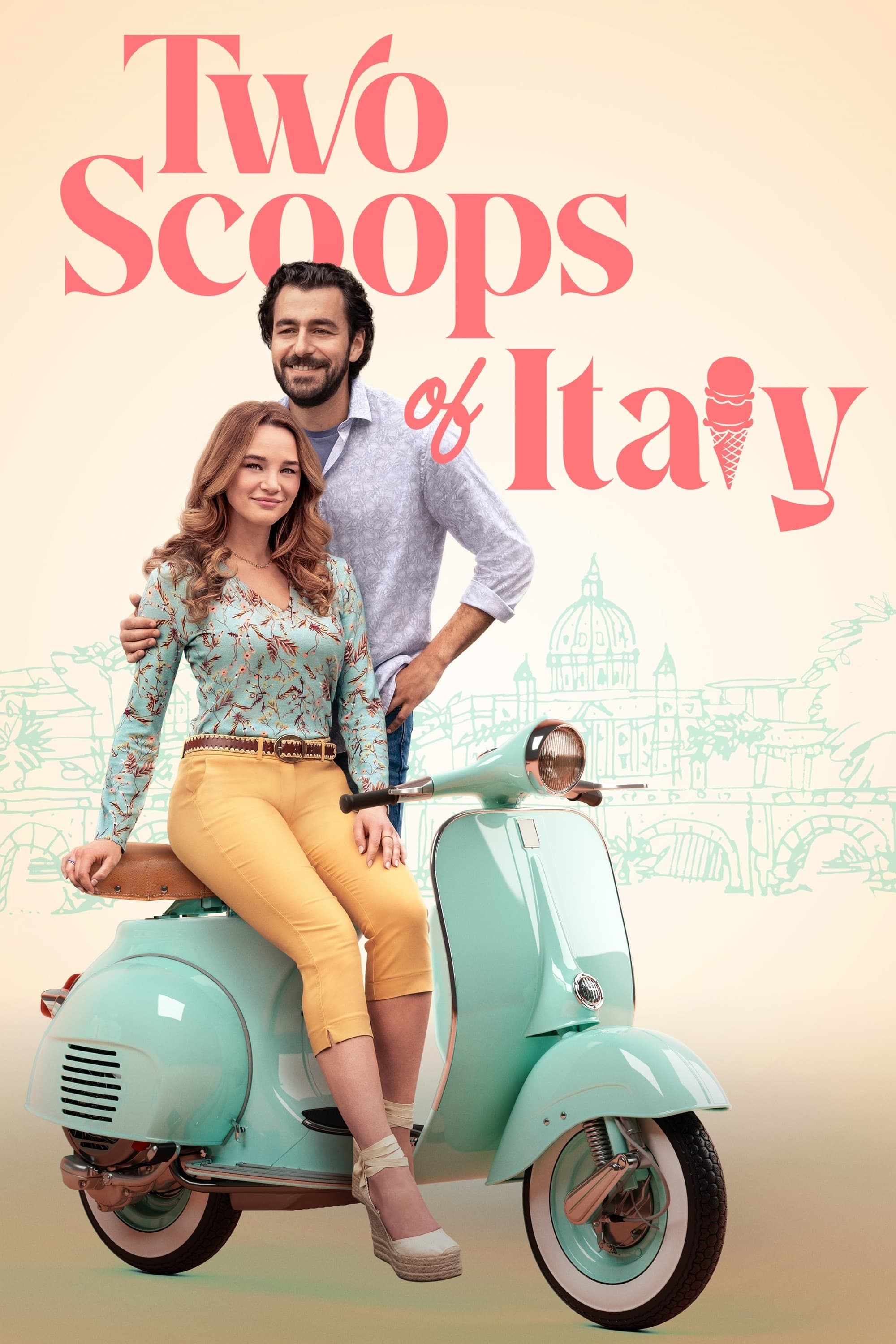 Two Scoops of Italy Hindi Dubbed Movie Poster (2024)
