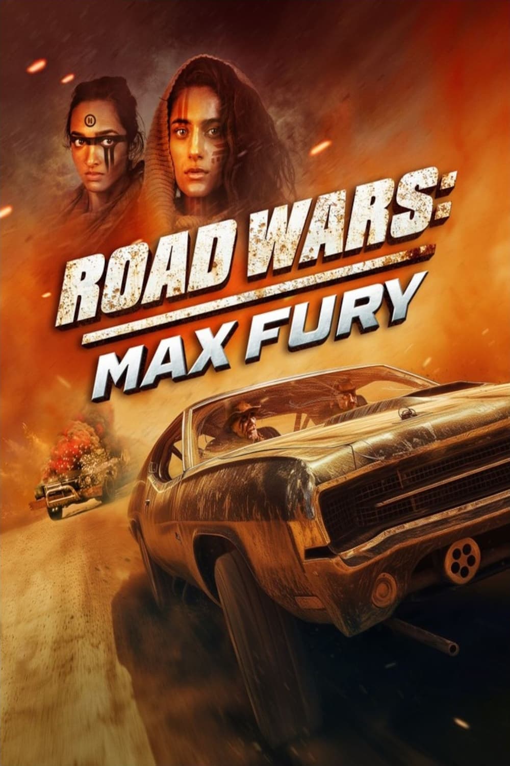 Road Wars: Max Fury Hindi Dubbed Movie Poster (2024)
