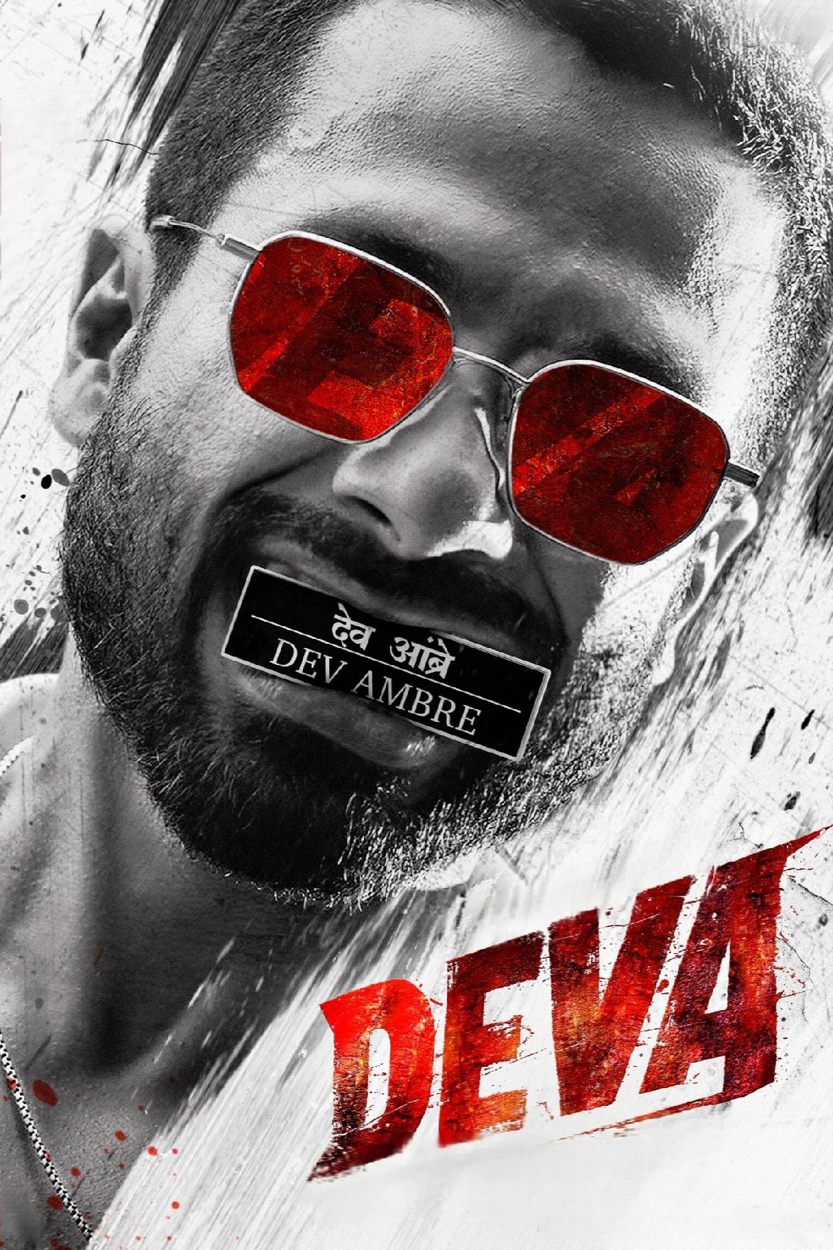 Deva Hindi Dubbed Movie Poster (2025)