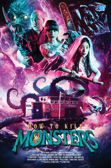 How to Kill Monsters Hindi Dubbed Movie Poster (2023)