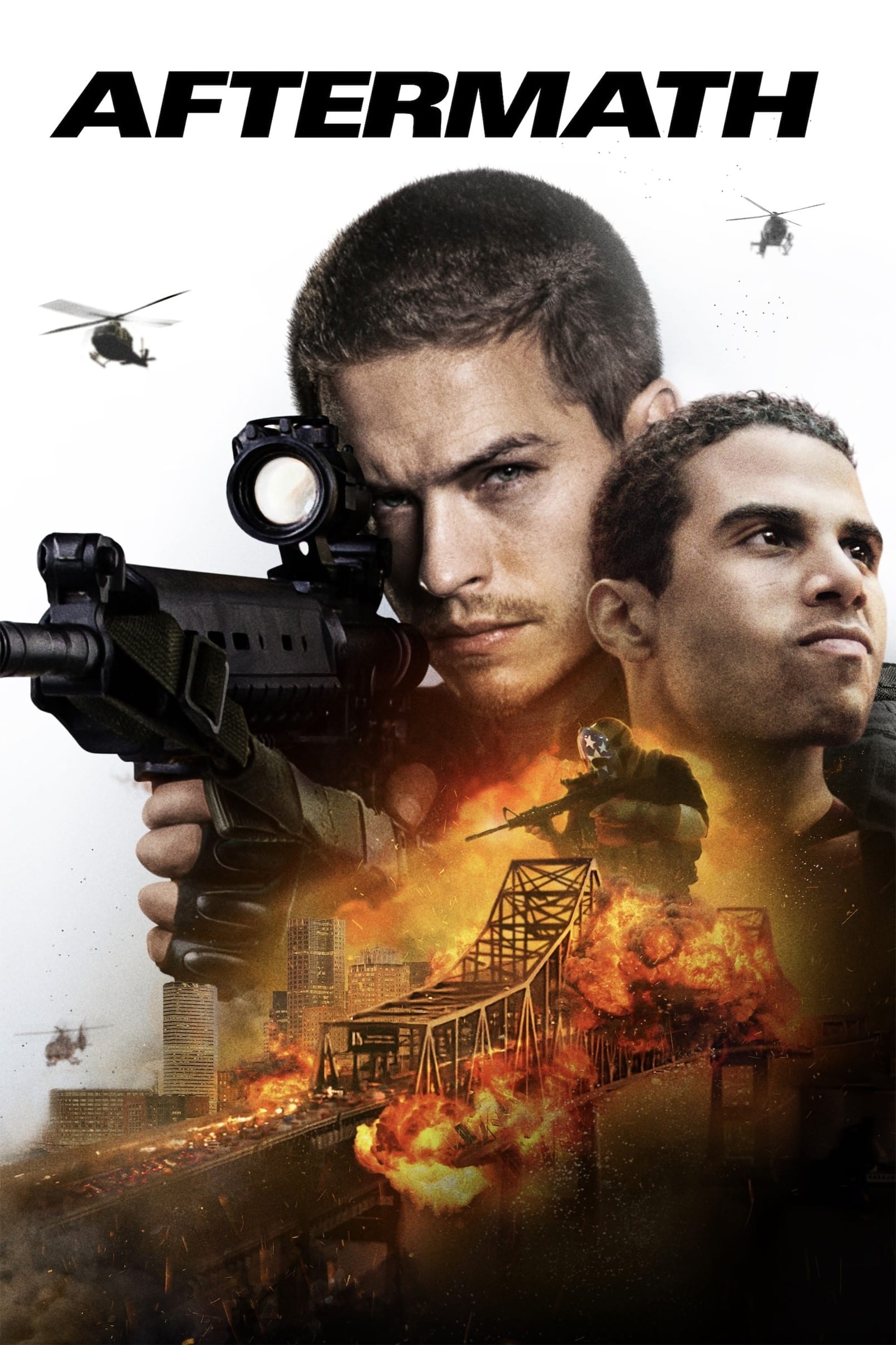 Aftermath Hindi Dubbed Movie Poster (2024)