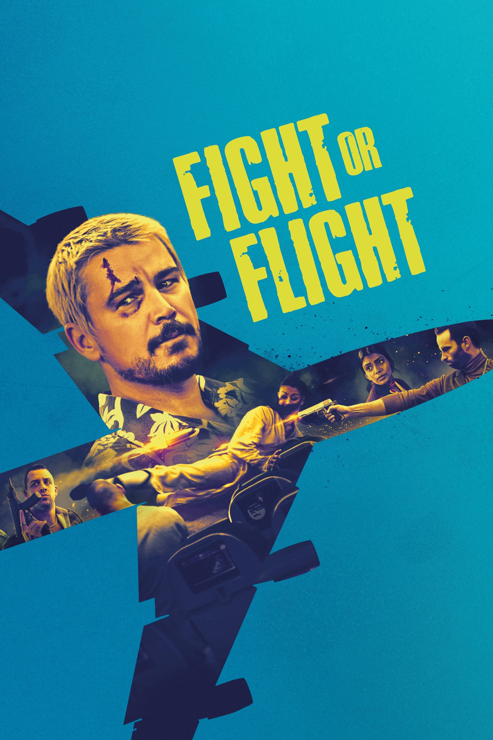 Fight or Flight Hindi Dubbed Movie Poster (2025)