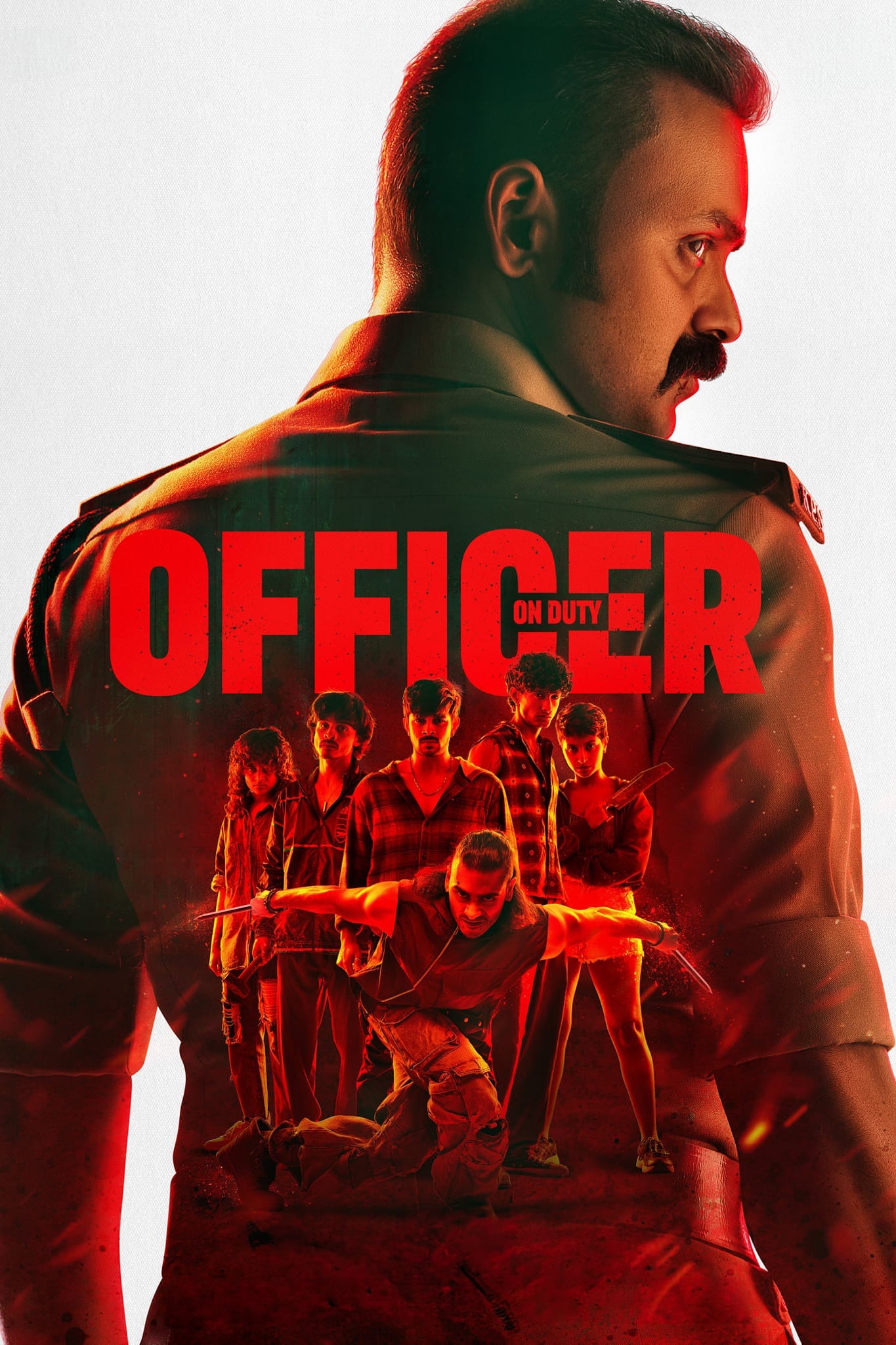 Officer on Duty Hindi Dubbed Movie Poster (2025)