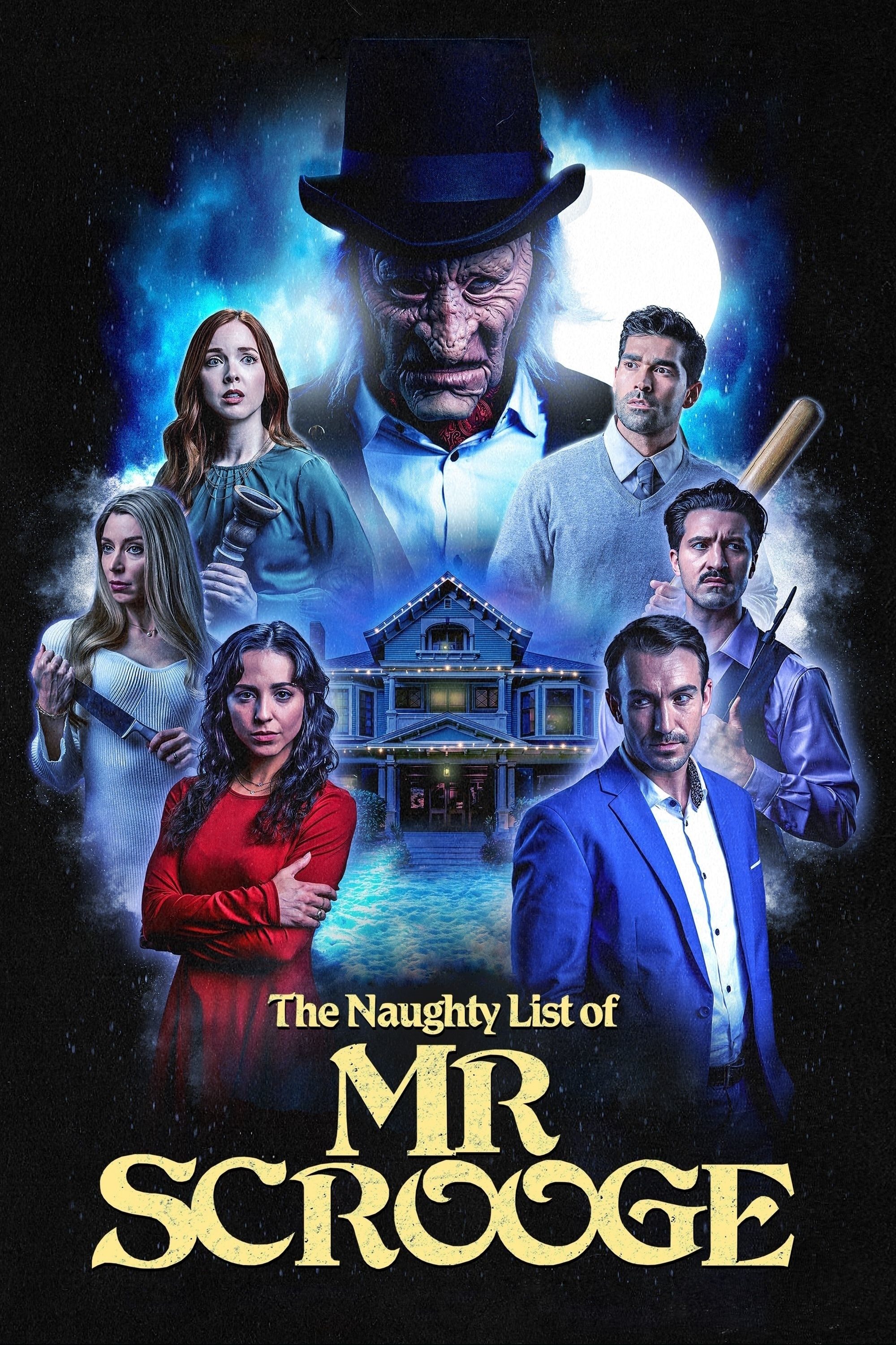 The Naughty List of Mr. Scrooge Hindi Dubbed Movie Poster (2024)