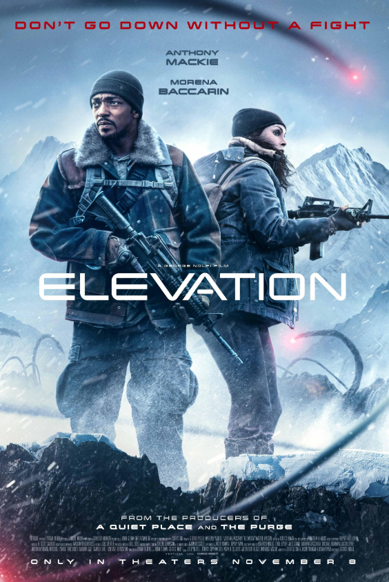 Elevation Hindi Dubbed Movie Poster (2024)