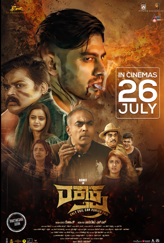 Raktaksha Hindi Dubbed Movie Poster (2024)