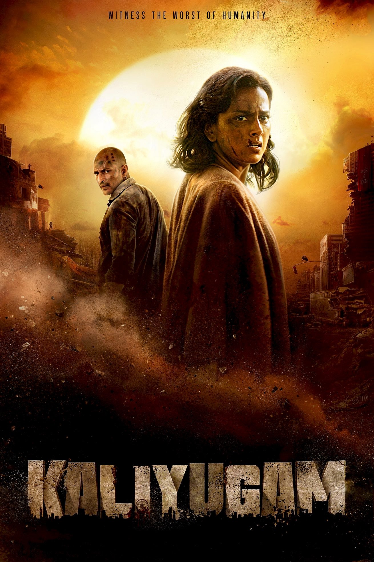 Kaliyugam 2064 Hindi Dubbed Movie Poster (2025)