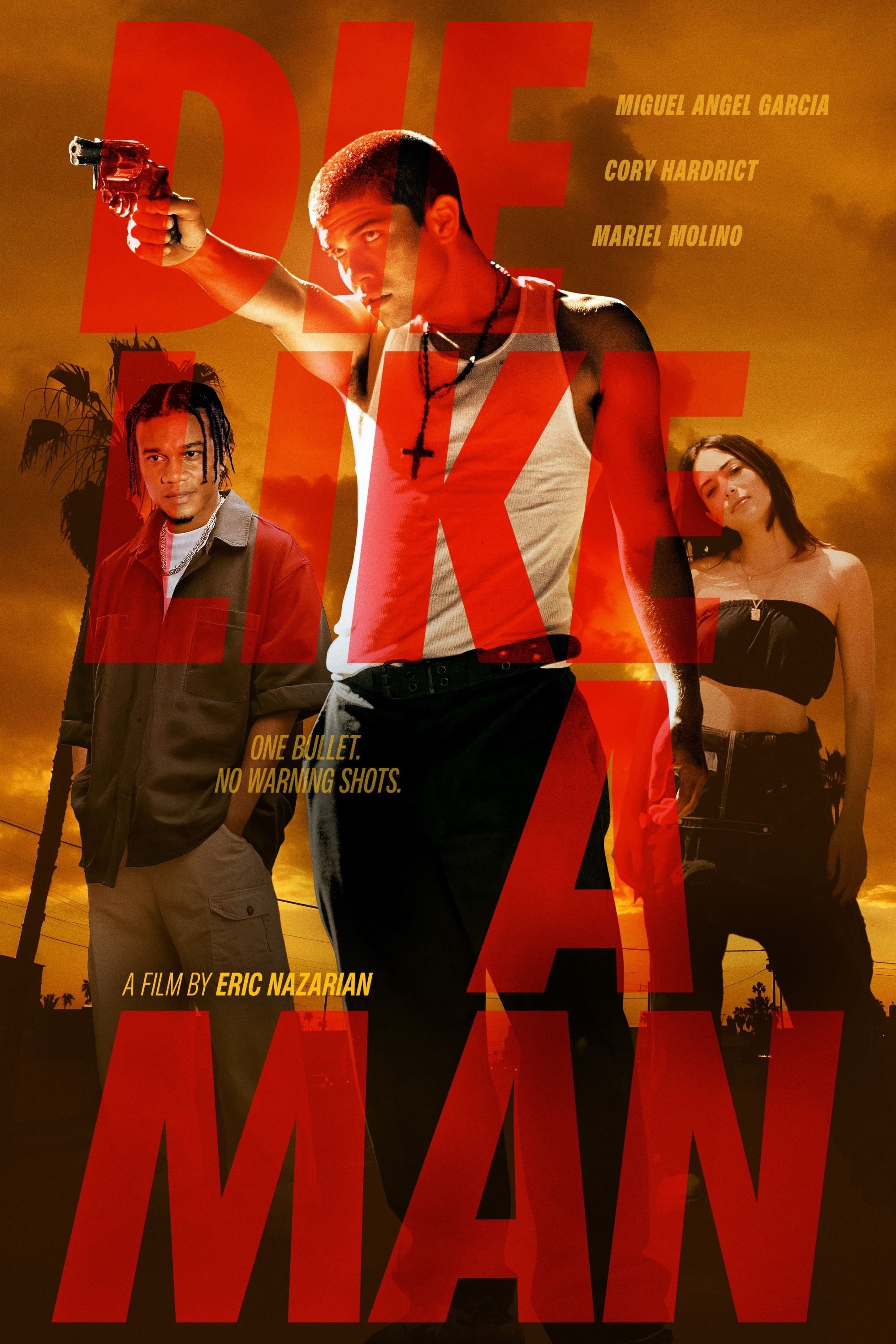 Die Like a Man Hindi Dubbed Movie Poster (2025)