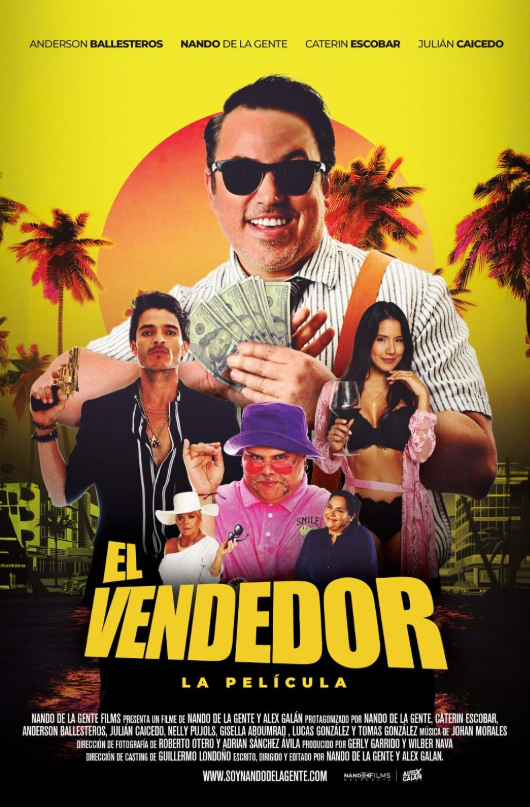El Vendedor Hindi Dubbed Movie Poster (2024)