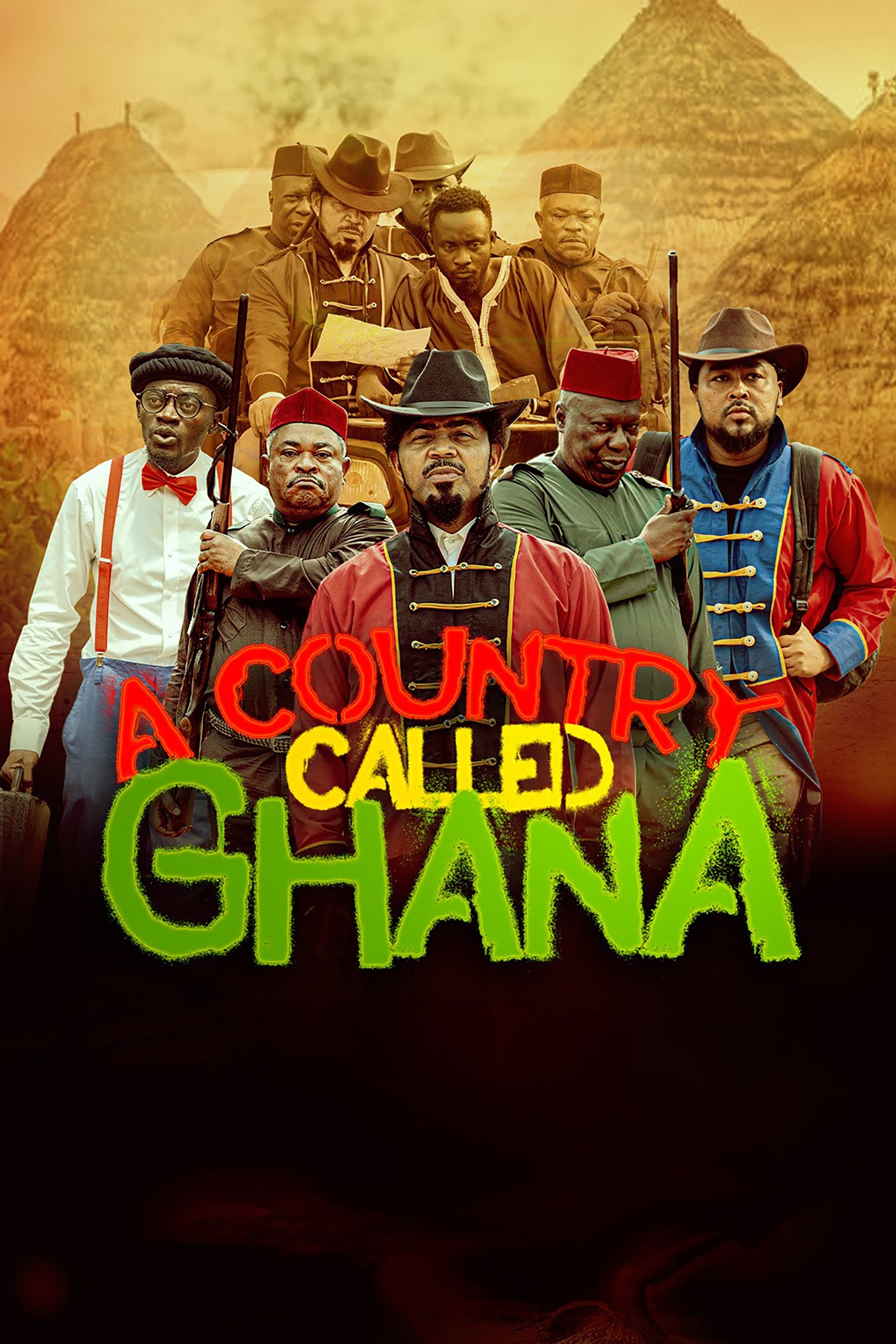 A Country Called Ghana Hindi Dubbed Movie Poster (2024)